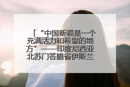 “中国新疆是一个充满活力和希望的地方”——印度尼西亚北苏门答腊省伊斯兰教代表团参访新疆