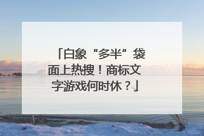 白象“多半”袋面上热搜！商标文字游戏何时休？