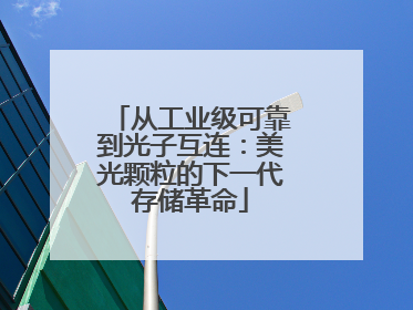 从工业级可靠到光子互连：美光颗粒的下一代存储革命