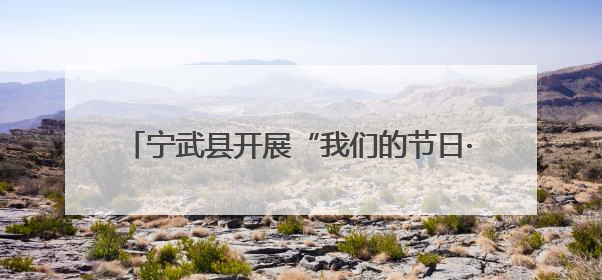宁武县开展“我们的节日·端午”文化主题系列活动