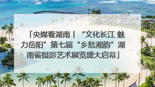 央媒看湖南丨“文化长江 魅力岳阳”第七届“乡愁湘韵”湖南省摄影艺术展览盛大启幕