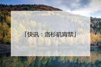 快讯：洛杉矶宵禁