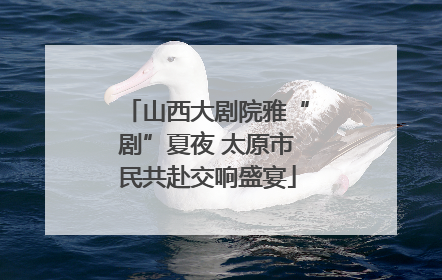 山西大剧院雅“剧”夏夜 太原市民共赴交响盛宴