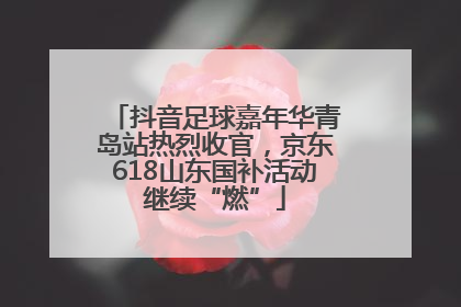 抖音足球嘉年华青岛站热烈收官，京东618山东国补活动继续“燃”