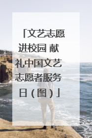 文艺志愿进校园 献礼中国文艺志愿者服务日（图）