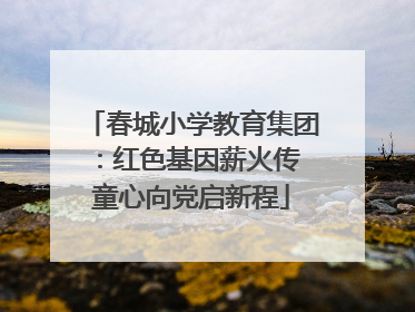 春城小学教育集团：红色基因薪火传 童心向党启新程