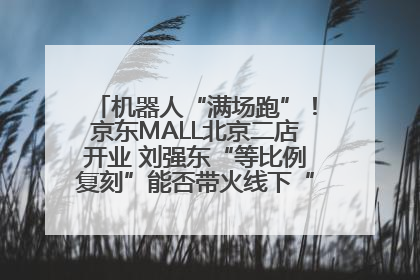 机器人“满场跑”！京东MALL北京二店开业 刘强东“等比例复刻”能否带火线下“618”？