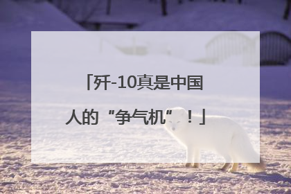 歼-10真是中国人的“争气机”！
