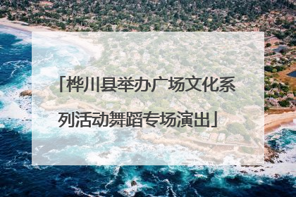 桦川县举办广场文化系列活动舞蹈专场演出