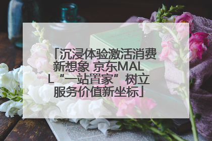 沉浸体验激活消费新想象 京东MALL“一站置家”树立服务价值新坐标