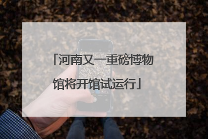 河南又一重磅博物馆将开馆试运行