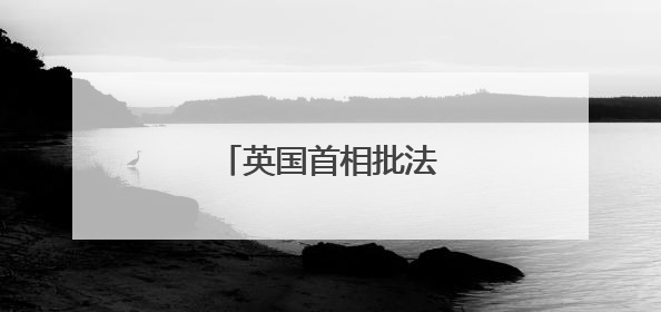 英国首相批法拉奇“画饼”