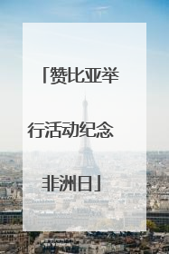 赞比亚举行活动纪念非洲日