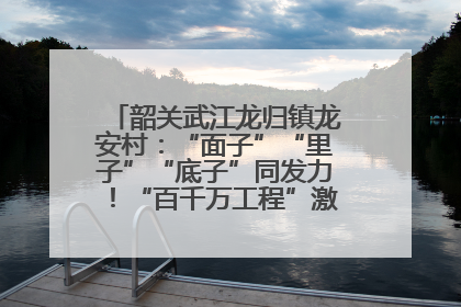 韶关武江龙归镇龙安村：“面子”“里子”“底子”同发力！“百千万工程”激活乡村新动能