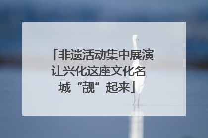非遗活动集中展演 让兴化这座文化名城“靓”起来