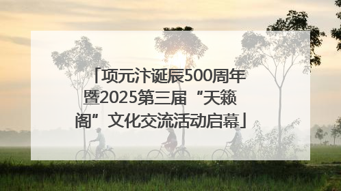 项元汴诞辰500周年暨2025第三届“天籁阁”文化交流活动启幕