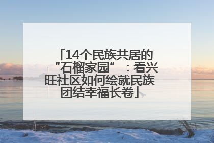 14个民族共居的“石榴家园”：看兴旺社区如何绘就民族团结幸福长卷