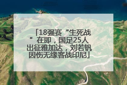 18强赛“生死战”在即，国足25人出征雅加达，刘若钒因伤无缘客战印尼