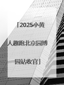 2025小黄人趣跑北京园博园站收官