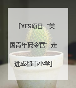 YES项目“美国青年夏令营”走进成都市小学